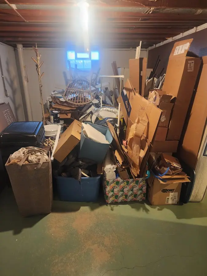 Roll-off dumpster container at job site for Construction Dumpster Rental in North Tustin